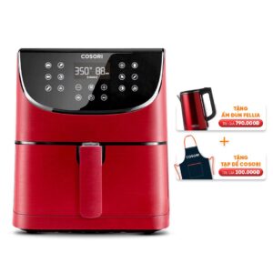 Nồi chiên không dầu Cosori CP158-AF 5.5 Lít màu Đỏ
