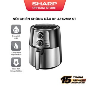Nồi chiên không dầu Sharp KF-AF42MV-ST 4.2 Lít