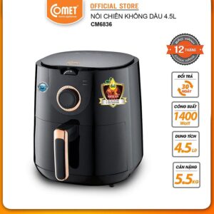 Nồi chiên không dầu Comet CM6836 4.5 Lít