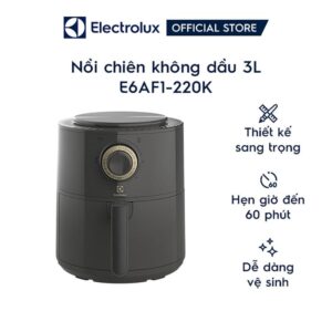 Nồi chiên không dầu Electrolux E6AF1-220K 3 Lít