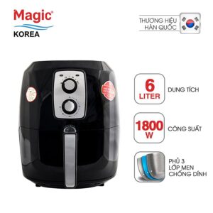 Nồi chiên không dầu Magic Korea A-83 6 Lít
