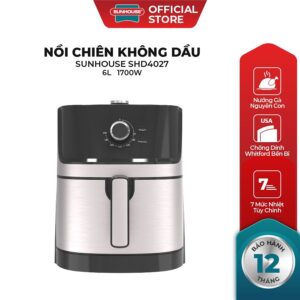 Nồi chiên không dầu Sunhouse SHD4027 6 Lít