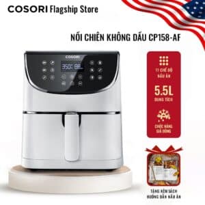 Nồi chiên không dầu Cosori CP158-AF 5.5 Lít màu Trắng