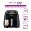 Nồi chiên không dầu Mutosi MF-88 màu Đen 5.5 Lít