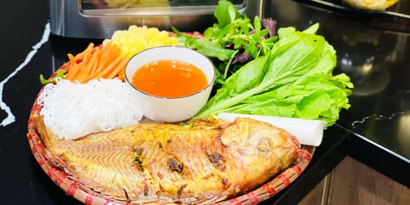 Cách nướng cá bằng nồi chiên không dầu hấp dẫn, khó cưỡng