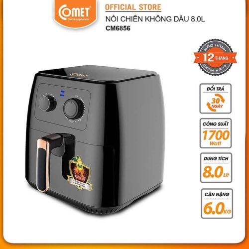 Nồi chiên không dầu Comet CM6856 8 Lít