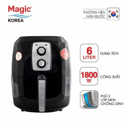Nồi chiên không dầu Magic Korea A-83 6 Lít