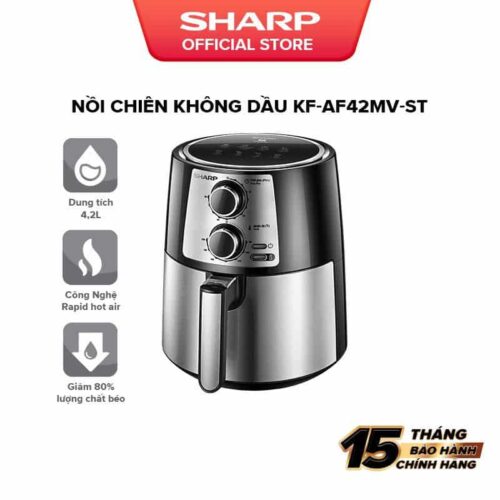 Nồi chiên không dầu Sharp KF-AF42MV-ST 4.2 Lít