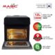 Nồi chiên không dầu kết hợp hấp Magic Eco S12 12 Lít