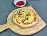 Tự làm Pizza hải sản bằng nồi chiên không dầu ngon như ở tiệm